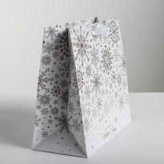 Пакет ламинированный квадратный «С Новым годом» - Фото 1