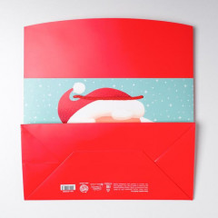 Пакет-коробка «Дед Мороз» - Фото 4