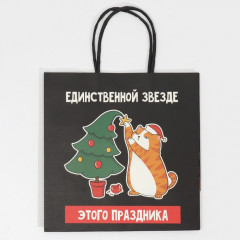 Пакет подарочный «Звезда» - Фото 4
