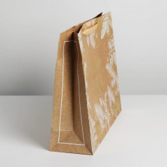 Пакет крафтовый горизонтальный - Фото 1