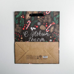 Пакет подарочный «Еловый лес» - Фото 2