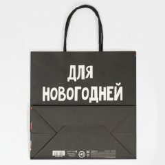 Пакет подарочный «Новогодняя суета» - Фото 3