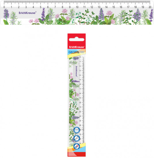 Линейка пластиковая