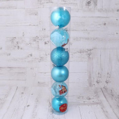 Набор шаров ёлочных «Зимний домик» - Фото 1