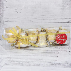 Набор украшений ёлочных «Колокольчики с цветами» - Фото 1