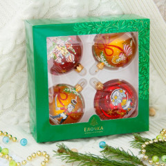 Набор шаров ёлочных - Фото 1