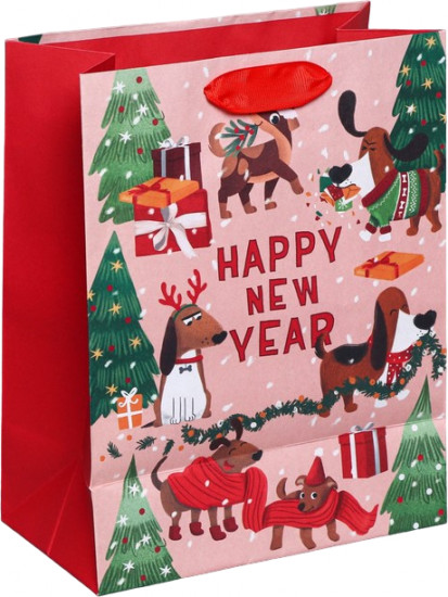 Пакет крафтовый «Собачие истории»