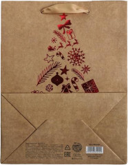 Пакет крафтовый «Тепла и уюта» - Фото 3