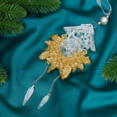 Украшение ёлочное «Новогодние часы» - Фото 1