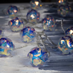 Гирлянда-нить «Цветочные шары» - Фото 1