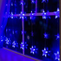 Гирлянда-бахрома с насадками «Звёздочки» - Фото 2