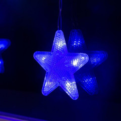 Гирлянда-бахрома с насадками «Звёздочки» - Фото 4