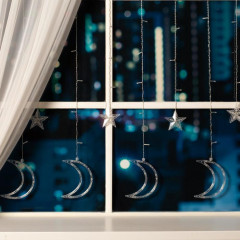 Гирлянда-бахрома с насадками «Месяц» - Фото 1