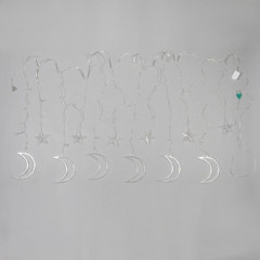 Гирлянда-бахрома с насадками «Месяц» - Фото 5