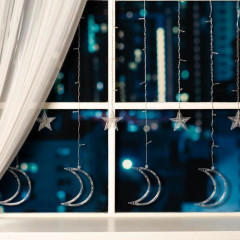 Гирлянда-бахрома с насадками «Месяц» - Фото 1