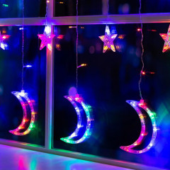 Гирлянда-бахрома с насадками «Месяц» - Фото 2