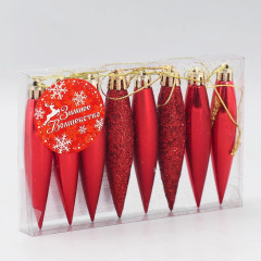 Набор украшений ёлочных «Сосульки заострённые» - Фото 1