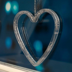 Гирлянда-бахрома с насадками «Сердце» - Фото 5