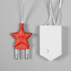 Гирлянда-бахрома с насадками «Сердце» - Фото 7