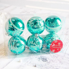 Набор шаров ёлочных «Ёлочки в лесу» - Фото 1
