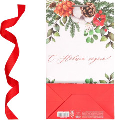 Пакет подарочный «Новогодняя пора» - Фото 5