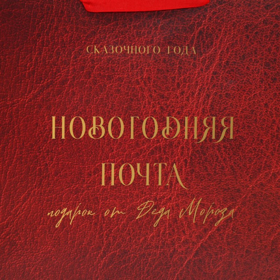 Пакет подарочный «Новогодняя почта»