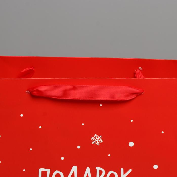 Пакет подарочный «Подарок от Деда Мороза» | Подарок от Деда Мороза | Дарите Счастье | Фото 2
