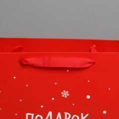 Пакет подарочный «Подарок от Деда Мороза» - Фото 2