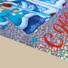 Набор наклеек интерьерных «Снегурочка» - Фото 1