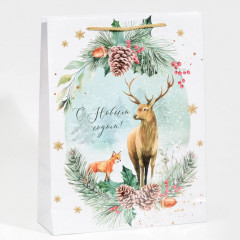 Пакет ламинированный вертикальный «На лесной опушке» - Фото 2