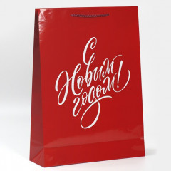 Пакет ламинированный вертикальный «НГ» - Фото 2