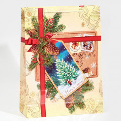 Пакет ламинированный вертикальный «С Новым годом!» - Фото 3