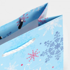 Пакет ламинированный «Снежинки» - Фото 4