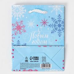 Пакет ламинированный «Снежинки» - Фото 6