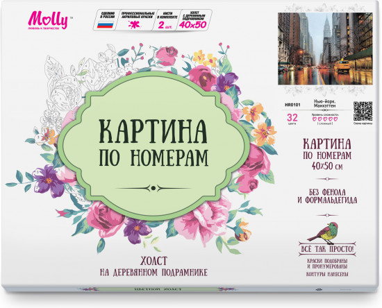 Картина по номерам «Стрит арт»