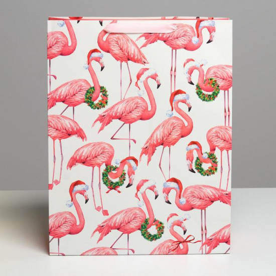 Пакет «Новогодний фламинго»