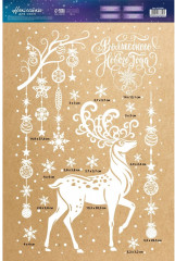 Набор наклеек для окон «Волшебного Нового года» - Фото 2