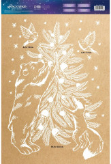 Набор наклеек для окон «Гравюра» - Фото 2