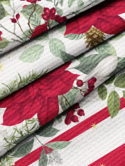 Комплект полотенец вафельных - Фото 1