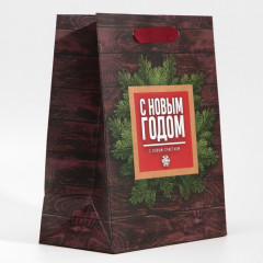 Пакет ламинированный «Happy New Year» - Фото 1