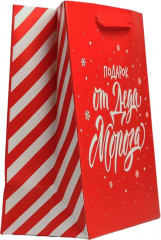 Пакет ламинированный вертикальный «Подарок от Деда Мороза» - Фото 1