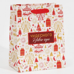 Пакет ламинированный «Краски Нового года» - Фото 2