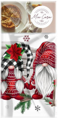 Комплект полотенец вафельных «Новогодние эльфы» - Фото 3