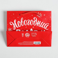 Пакет ламинированный «Новогодний подарок» - Фото 4