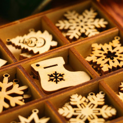 Набор заготовок для творчества «Снежинки и игрушки» - Фото 1