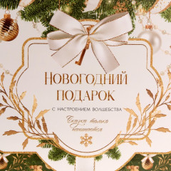 Пакет ламинированный горизонтальный «Новогодний подарок» - Фото 3