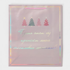 Пакет голографический вертикальный «Моменты» - Фото 5