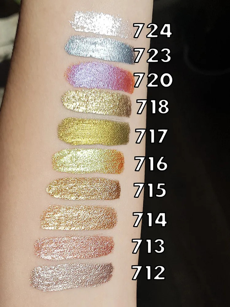 Тени для век жидкие «Metal Show», оттенок 712 | L’atuage Cosmetic | Фото 2