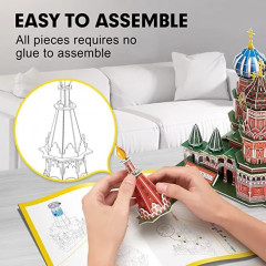 Пазл 3D «Москва» - Фото 7