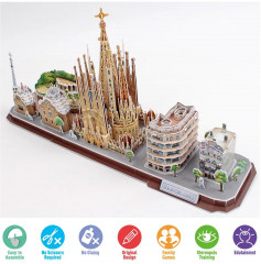 Пазл 3D «Барселона» - Фото 7